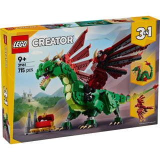 Lego Creator 3en1 Dragon médiéval - 31161