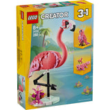 Lego ® Creator 3en1 Animaux sauvages : ensemble flamant rose - 31170