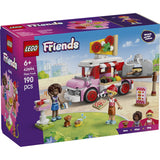 Lego friends pizzatruck speelgoed voor kinderen vanaf 6 jaar met 2 poppetjes 42694
