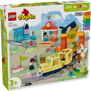 Lego Duplo Town 10428 grand train de quartier interactif