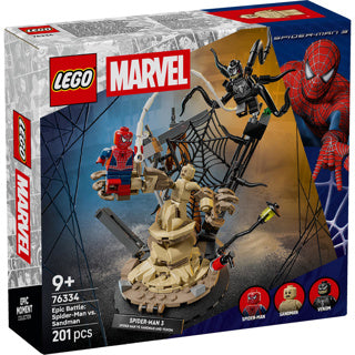 Lego 76334 Super Heroes Marvel Ultimate Battle : Spider-Man contre l'homme de sable