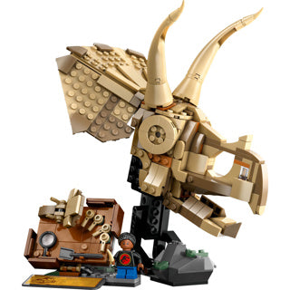 Lego Jurassic World Fossiles de dinosaures : Crâne de tricératops - 76969