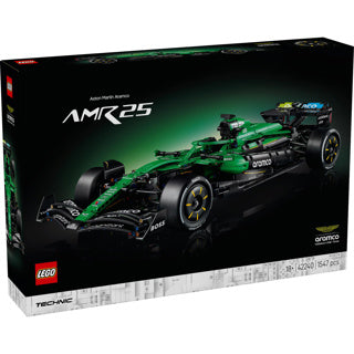 Lego technic aston martin aramco amr25 f1 kit de construction de voiture pour adultes avec modèle de voiture 42240