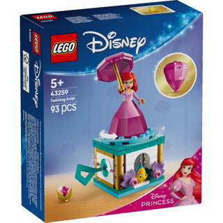 Lego 43259 Disney Princess Ariel qui tourne