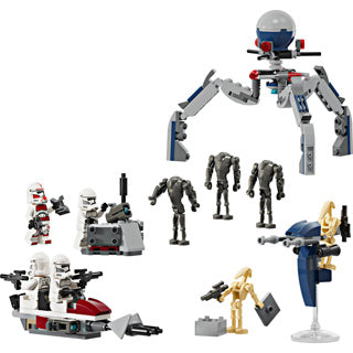 Pack de combat Lego Star Wars Clone Trooper™ Battle Droid™ - 75372