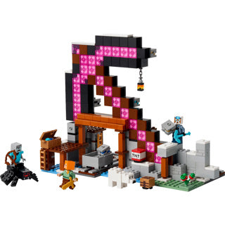 Kit de construction Lego Minecraft la mine de pioche pour enfants - 21277