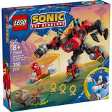 Lego Sonic 77005 Knuckles contre le robot broyeur d'œufs Dr. Eggman
