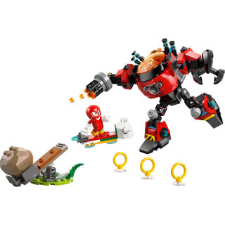 Lego Sonic 77005 Knuckles contre le robot broyeur d'œufs Dr. Eggman