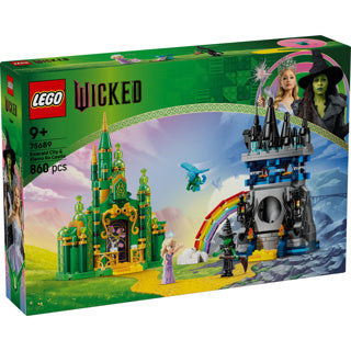 Lego ® méchante ville d'émeraude et château de Kiamo Ko, jeu de construction - 75689