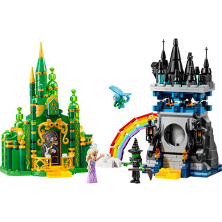 Lego ® méchante ville d'émeraude et château de Kiamo Ko, jeu de construction - 75689