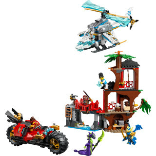 Lego ninjago 71857 véhicules ninja à la cabane dans les arbres