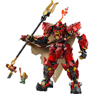 Lego Ninjago 71846 le robot chevalier du feu