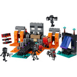 Lego minecraft 21590 la bataille du flétrissement