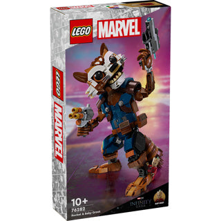 LEGO LEGO Super Heroes 76282 Rocket et bébé grand