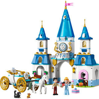 Lego Disney Princess 43275 Le château et la calèche de Cendrillon