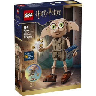 Lego Harry Potter Dobby l'elfe gratuit, jouets du monde des sorciers à construire pour enfants 76469