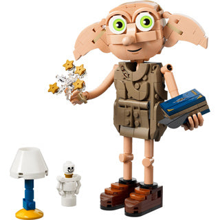 Lego Harry Potter Dobby l'elfe gratuit, jouets du monde des sorciers à construire pour enfants 76469
