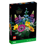 Ensemble de construction de bouquet de fleurs sauvages icônes Lego pour adultes, collection botanique - 10313