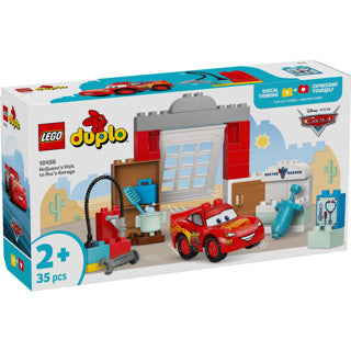 Lego Duplo Disney et Pixar Cars McQueens Visite au garage Docs - 10456