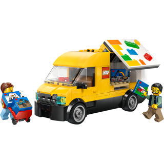 Lego ® city : le fourgon - ensemble de construction et de jeu pour les fans de voitures à partir de 6 ans - avec 2 figurines - 60500