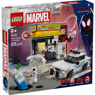 Lego super heros 76311 spider-verse : miles moraux contre la moquerie