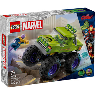 Lego Marvel le camion Hulk contre Thanos - jouets de super-héros - 76312