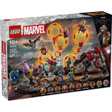 Lego Marvel 76323 La bataille finale de la fin du jeu des Avengers
