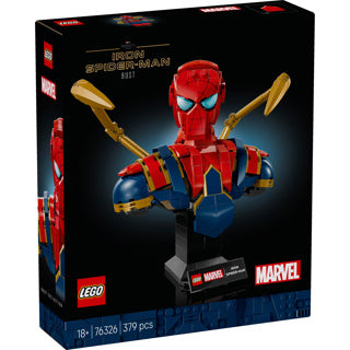 Lego super héros 76326 buste de Spider-Man en fer