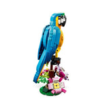 Lego Creator 3en1 perroquet exotique - grenouille - ensemble de jouets animaux poisson pour enfants - 31136
