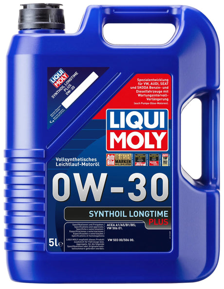 Huile moteur Liqui Moly Longtime Plus. synth.longtime plus 0w-30 lm 5 litres.
