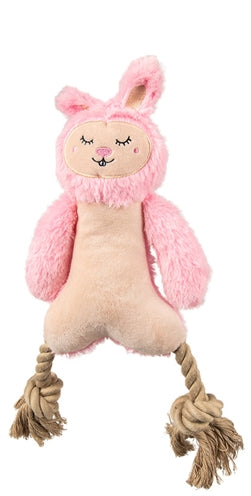 Fofos Lapin avec peluche pattes en soie
