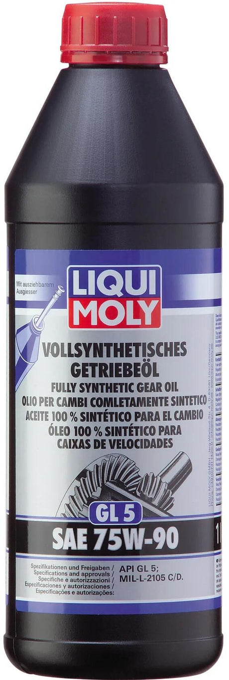 Liqui moly huile de transmission gl5 getroel 75w90 gl5 1l lm