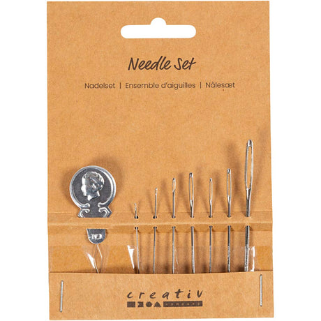 Jeu d'aiguilles Creativ company, l: 3,8-7 cm, 1 boîte