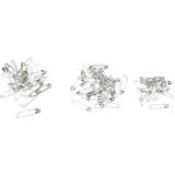 Épingles de sûreté Creativ company, L: 28+31+36 mm, épaisseur 0,7-0,8 mm, argent, 600 pièces 1 boîte
