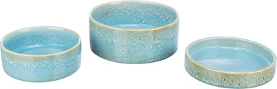 Trixie food bowl Drinking bin ceramic blue