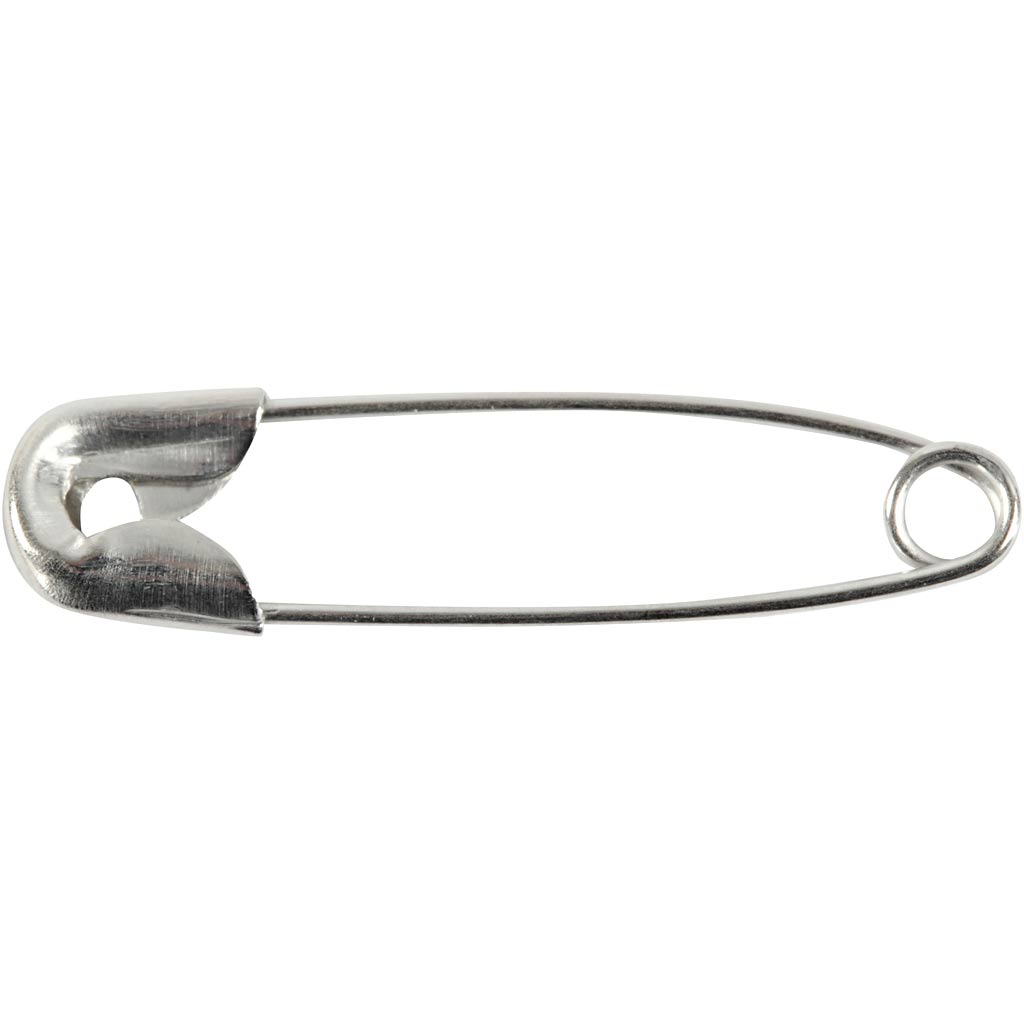 Creativ Company Safety épingles Silver, 100e.