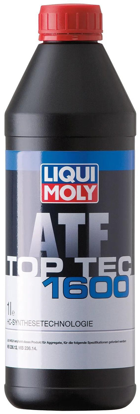 Liqui moly huile de transmission top tec atf 1600 top tec atf 1600 dose 1l
