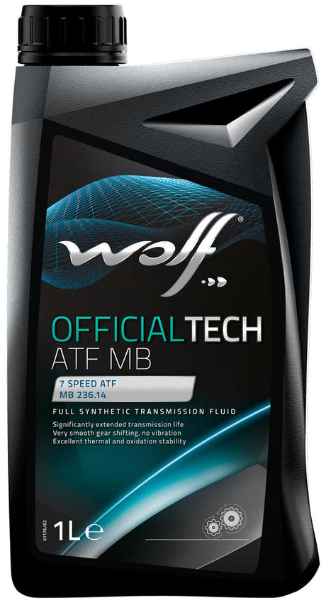 Huile de transmission Wolf officialtech atf mb. huile de transmission 1l rouge off.tech atf mb