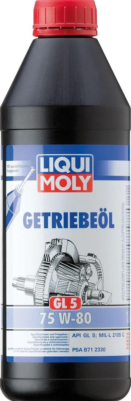 Liqui moly huile de transmission gl5 huile pour engrenages gl5 75w-80 dose 1l