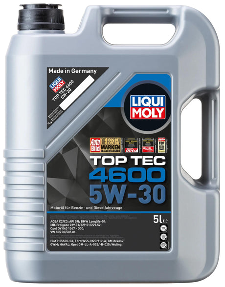 Huile moteur Liqui moly top tec 4600. huile moteur 5w30 5l top tec 4600