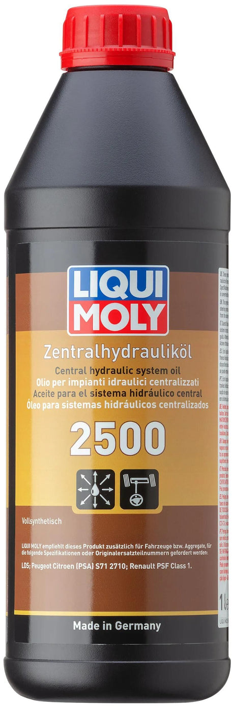 Huile hydraulique Liqui moly 2500 huile hydraulique centrale 2500 bidon contenu 1l