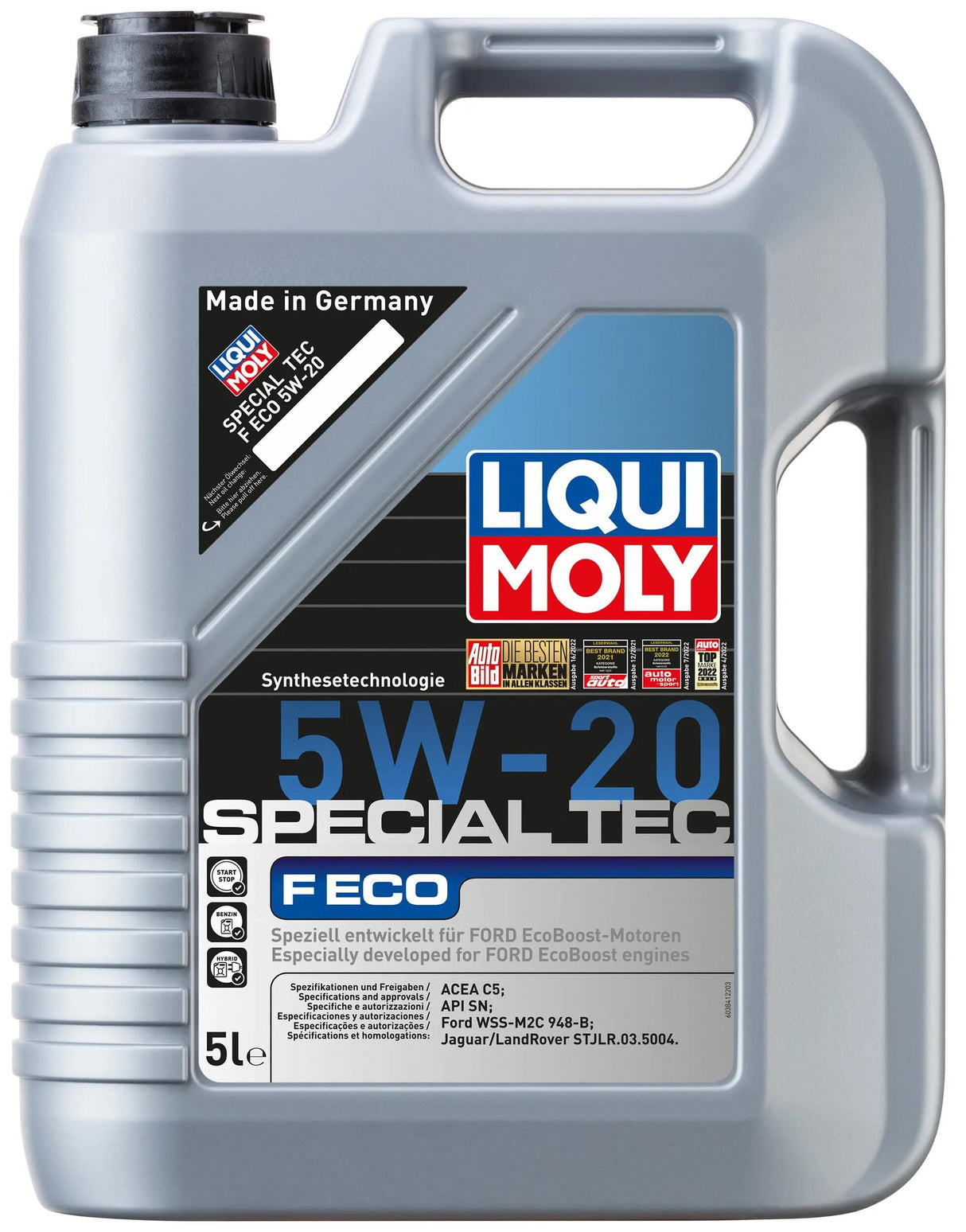 Huiles moteur Liqui moly spéciales tec f eco. spec.tec f eco 5w-20 5l