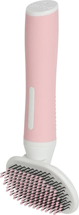 Zolux anah slicker brosse rose tendre blanc