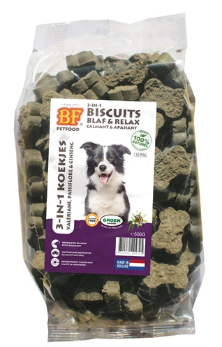 Biofood 3 in 1 Biscuits per cani A corteccia rilassante