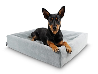 Couvre-lit Bia panier pour chien gris