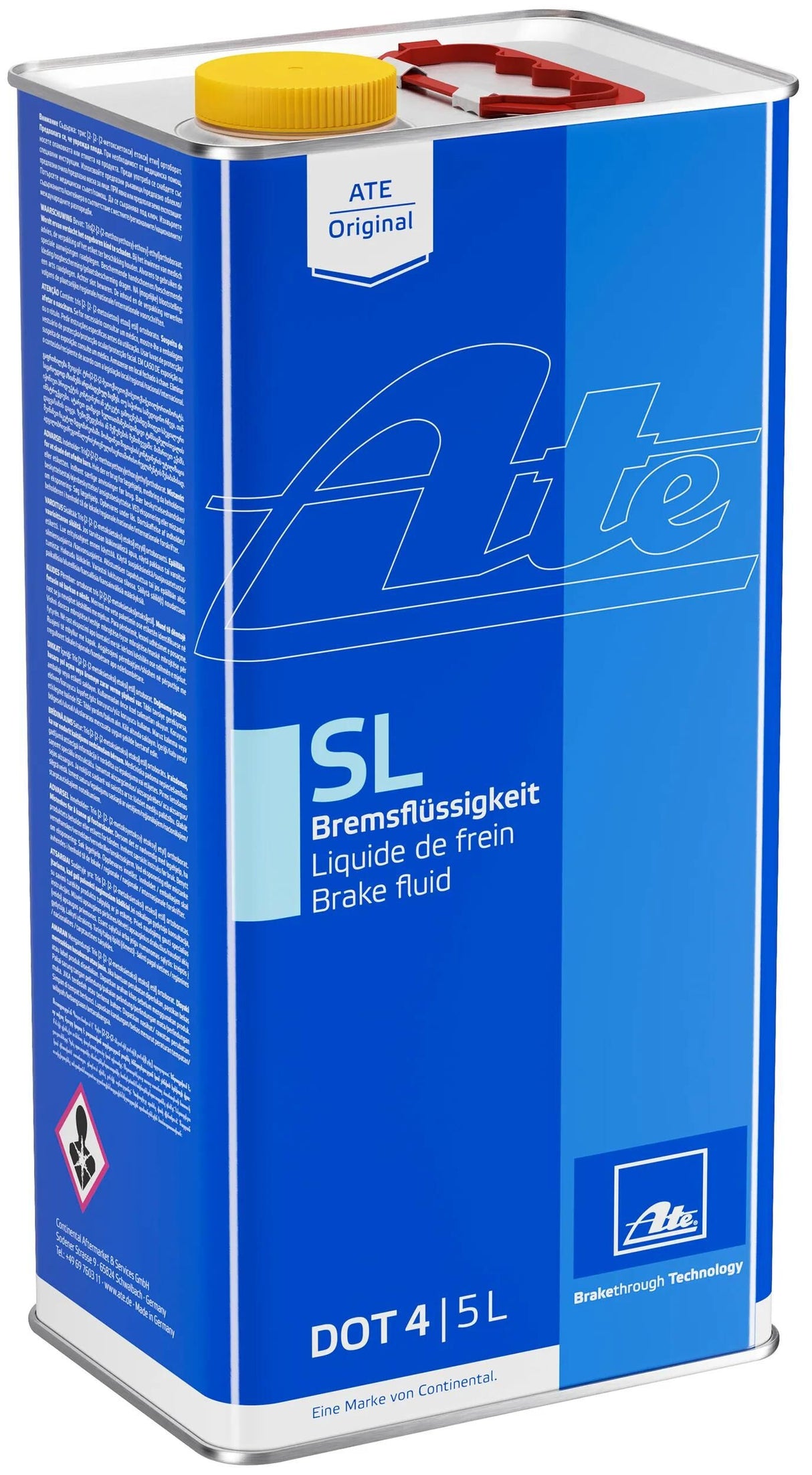 A mangé du liquide de frein ?sl ? liquide de frein5 l sl dot 4