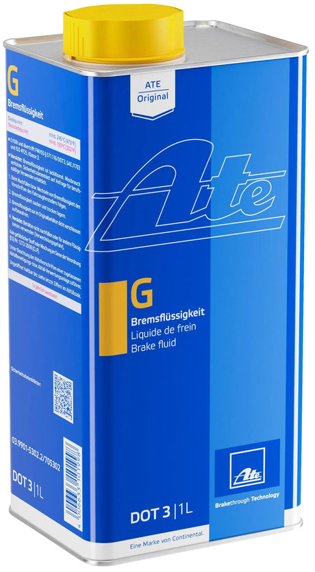 Ate liquide de frein g liquide de frein dot3 b 1l peintures bleu