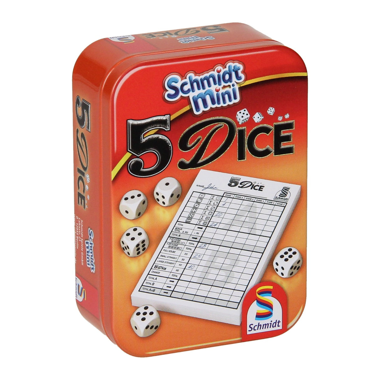 Jeu de dice à 5 dés dans Can