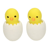 Poussin de gomme dans l'œuf, 2 pcs
