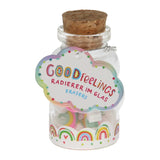 Mini Gummet Rainbow Clouds en verre, 12e.